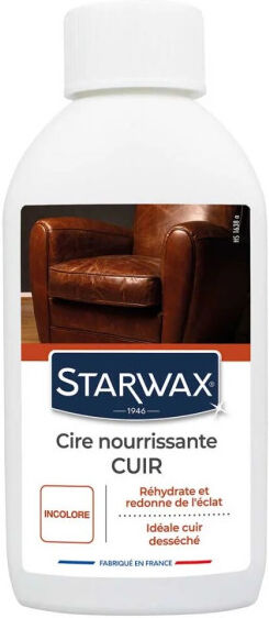 Cire nourrissante cuir Starwax