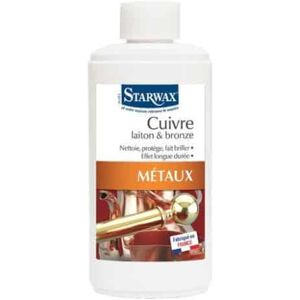 Nettoyant spécial cuivre laiton bronze Starwax