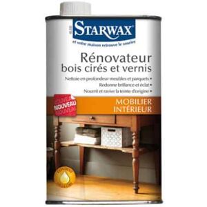 Rénovateur bois cirés et vernis Starwax