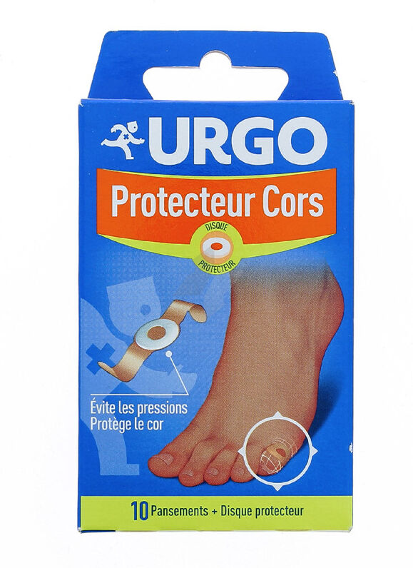 Urgo Pansement protecteur cors - 10 pansements Urgo Pansement protecteur cors - 10 pansements
