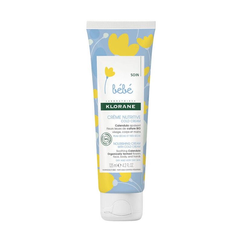 Klorane bébé Crème nutritive au Cold Cream - 125ml Klorane bébé Crème nutritive au Cold Cream - 125ml
