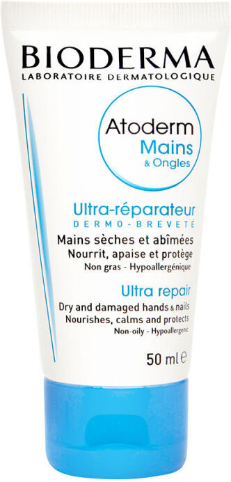 Bioderma atoderm mains et ongles 50 ml Bioderma atoderm mains et ongles 50 ml