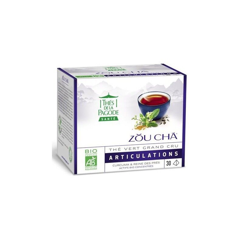 Thés de la pagode Zou Chá Bio - 30 sachets Thés de la pagode Zou Chá Bio - 30 sachets