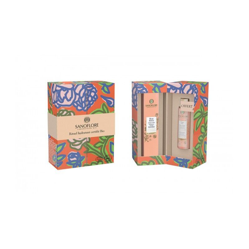 Sanoflore Rituel hydratant bio 2 produits Sanoflore Rituel hydratant bio 2 produits