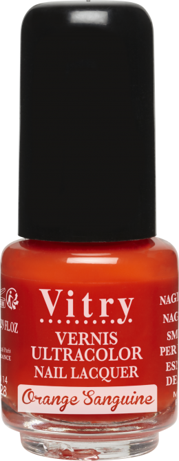 Vitry vernis à ongles orange sanguine 4 ml