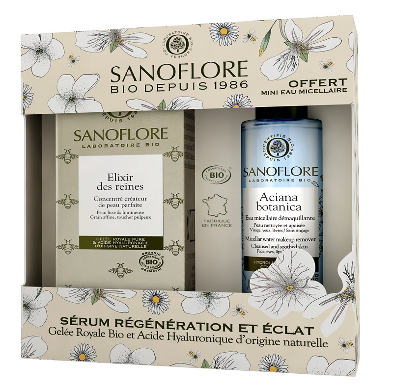 Sanoflore Coffret Élixir des reines certifié Bio