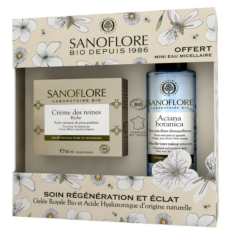 Sanoflore Coffret Crème des reines riche certifié Bio Sanoflore Coffret Crème des reines riche certifié Bio