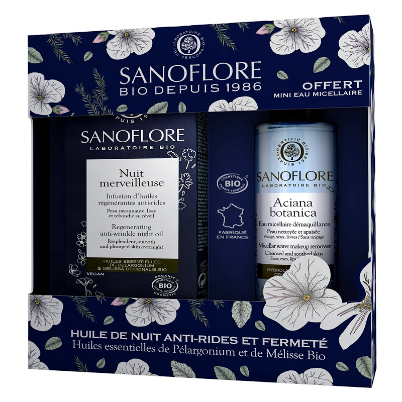 Sanoflore Coffret Merveilleuse Nuit certifié Bio Sanoflore Coffret Merveilleuse Nuit certifié Bio