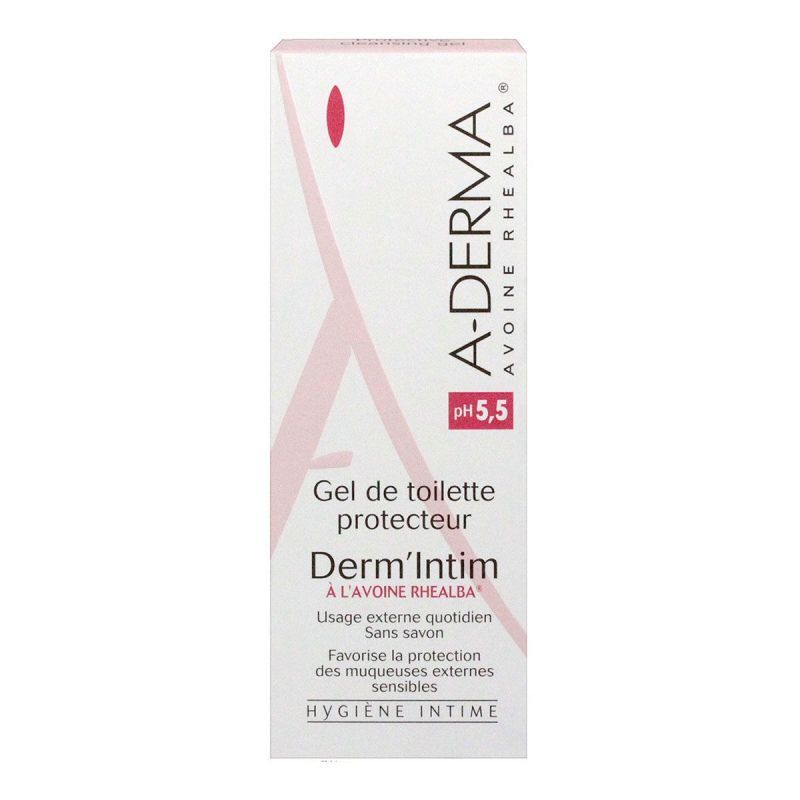 Aderma Derm'intim gel toilette Ph5,5 200ml