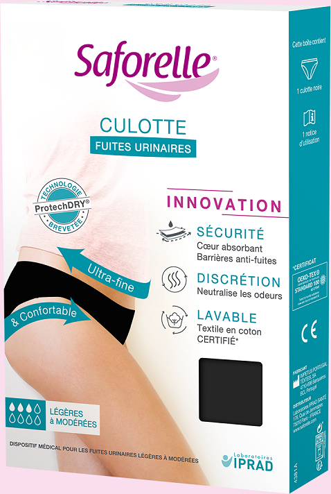Saforelle Culotte fuites urinaires - Taille 46 Saforelle Culotte fuites urinaires - Taille 46