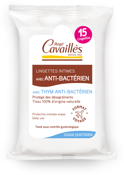 Rogé Cavaillés Rogé Cavaillès Lingettes intimes anti-bactérienne - X 15 lingettes Rogé Cavaillés Rogé Cavaillès Lingettes intimes anti-bactérienne - X 15 lingettes