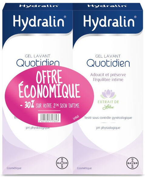 Hydralin Quotidien Savon Liquide 400ml Duo Hydralin Quotidien Savon Liquide 400ml Duo
