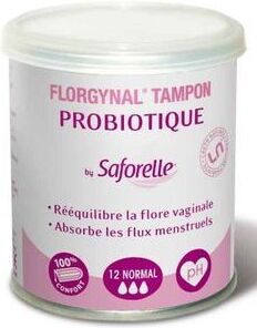 Saforelle Florgynal Tampon Normal Boite de 12 Saforelle Florgynal Tampon Normal Boite de 12