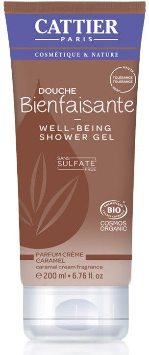 Cattier douche bienfaisante parfum caramel 200ml Cattier douche bienfaisante parfum caramel 200ml