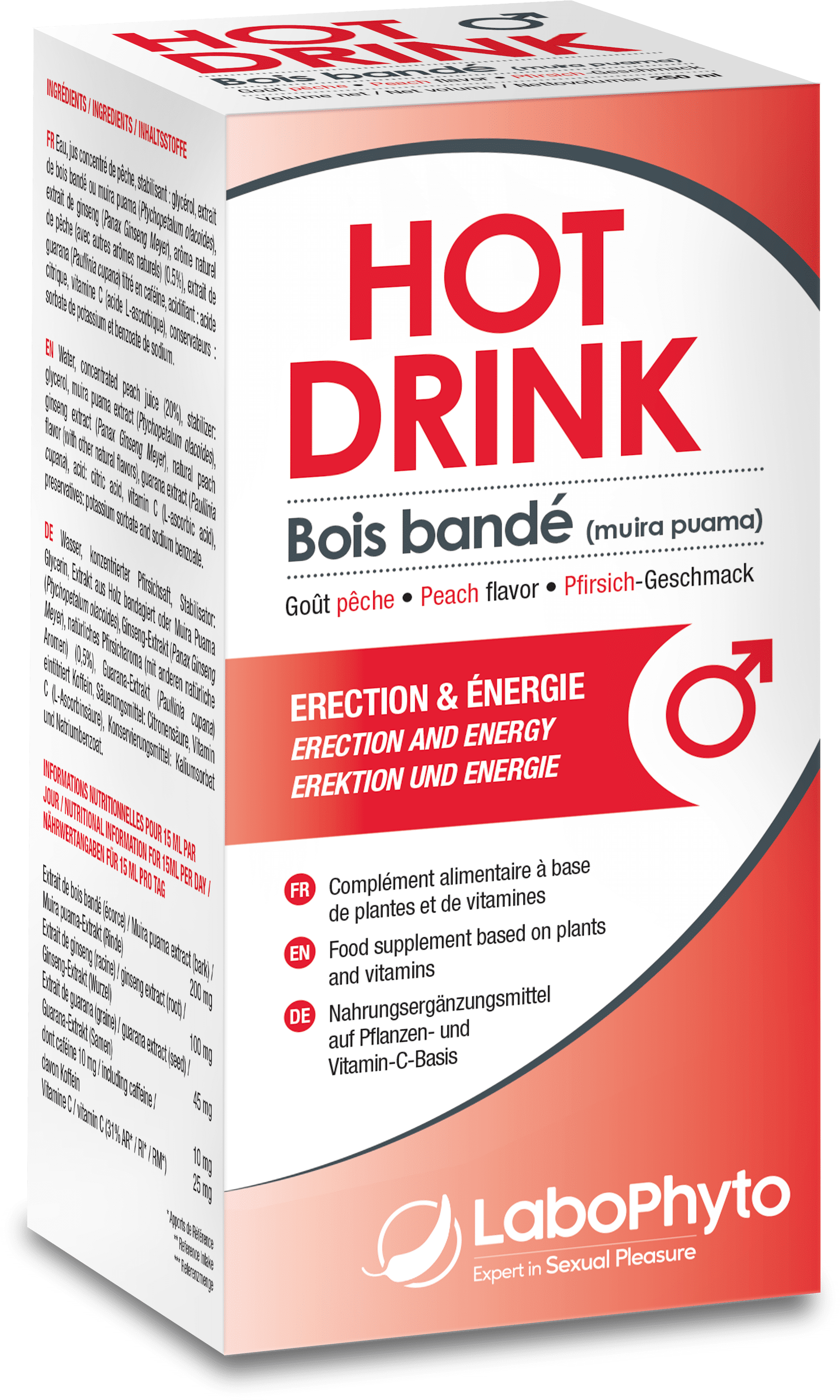 Labophyto Hot Drink Homme Bois Bandé -