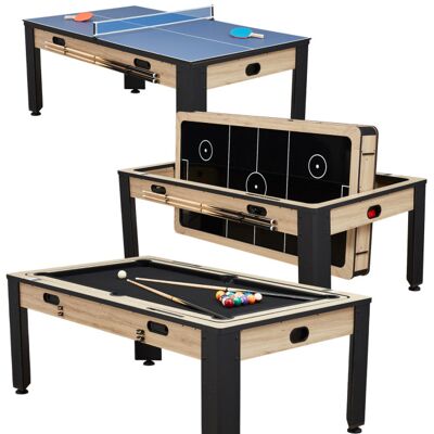 Catenaccio - Table multi jeux 7FT industriel - Billard - Table - Publicité Catenaccio - Table multi jeux 7FT industriel - Billard - Table - Publicité