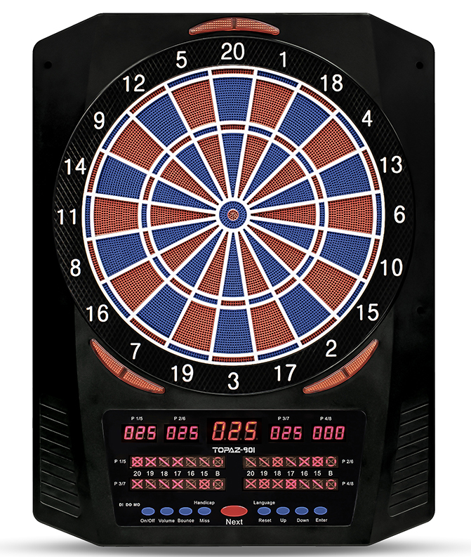 Cible électronique fléchettes Topaze Arcade jeux Cible électronique fléchettes Topaze Arcade jeux