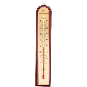 Thermometre 260 mm d´interieur bois teinte  BL-TBB260-T121028