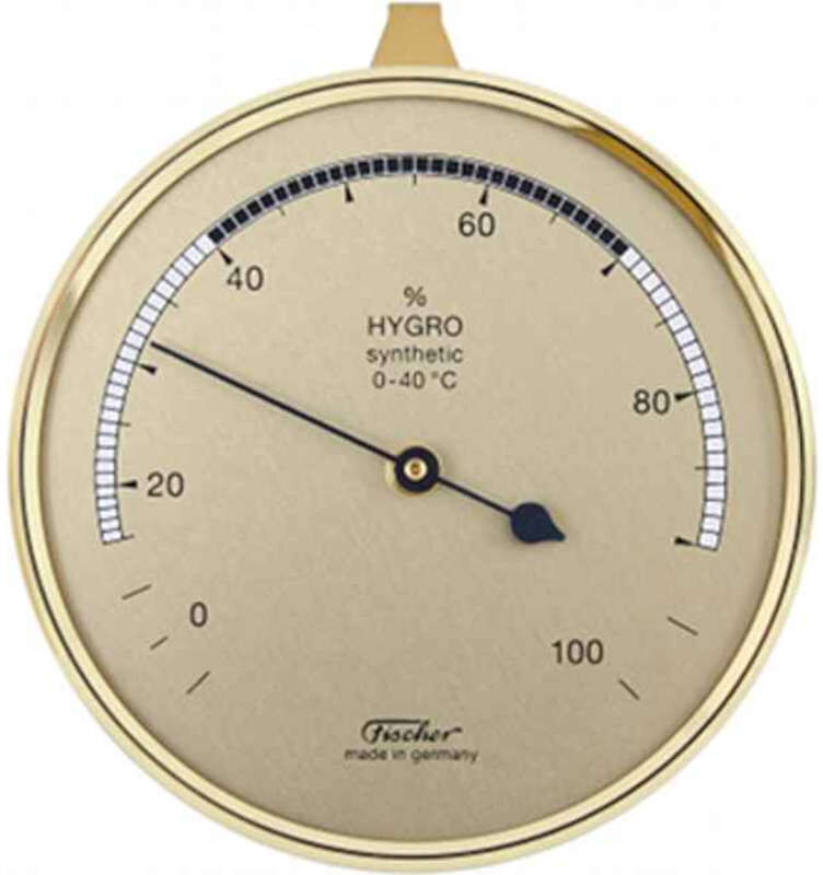 Fischer Hygromètre à cheveu synthétique diamètre 87 mm Fischer F-123 Fischer Hygromètre à cheveu synthétique diamètre 87 mm Fischer F-123