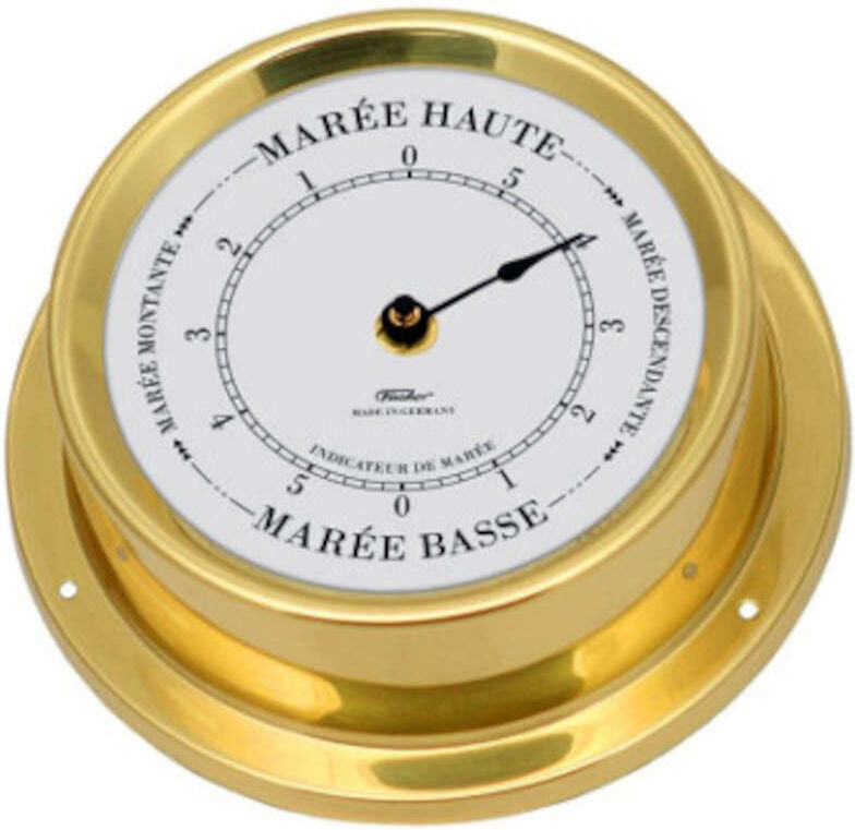 FISCHER Indicateur de Marée ou Horloge diam 110 mm  (modèle Français) FISCHER F-1506 FISCHER Indicateur de Marée ou Horloge diam 110 mm  (modèle Français) FISCHER F-1506