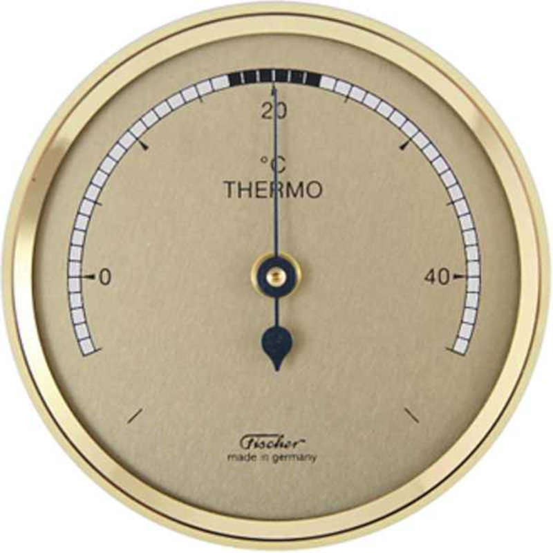 Fischer Thermomètre d´intérieur petit diamètre 68mm Fischer F-151 Fischer Thermomètre d´intérieur petit diamètre 68mm Fischer F-151