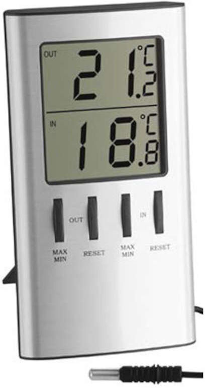 TFA Thermomètre fillaire mini maxi design TFA T301027 TFA Thermomètre fillaire mini maxi design TFA T301027