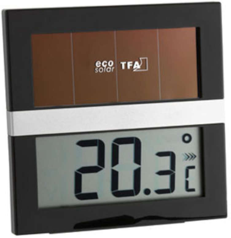 TFA Thermomètre digital solaire TFA T301037 TFA Thermomètre digital solaire TFA T301037