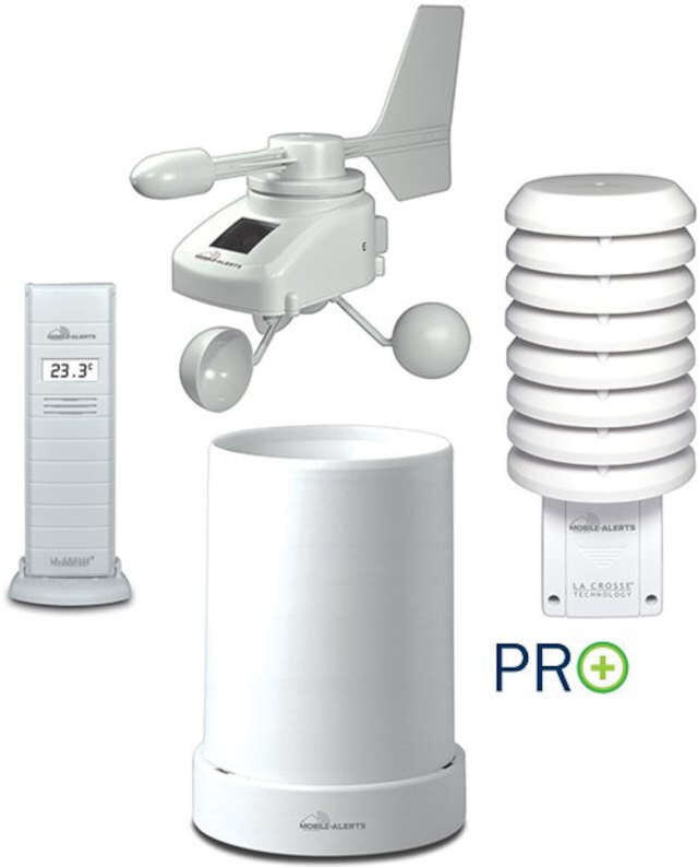 LA CROSSE TECHNOLOGY Station Météo  PRO+ MOBILE-ALERTS Longue portée (Thermo/hygro/répétiteur PRO+) LA CROSSE TECHNOLOGY BL-MA10065 LA CROSSE TECHNOLOGY Station Météo  PRO+ MOBILE-ALERTS Longue portée (Thermo/hygro/répétiteur PRO+) LA CROSSE TECHNOLOGY BL-MA10065