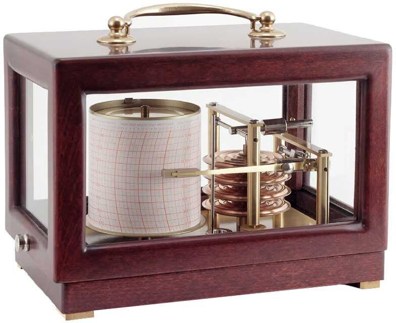 NAUDET Barographe, Baromètre enregistreur  PM -Luxe- NAUDET N-43-2-A-Luxe NAUDET Barographe, Baromètre enregistreur  PM -Luxe- NAUDET N-43-2-A-Luxe