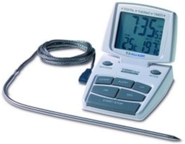 TFA Thermomètre de four minuteur à sonde TFA T141500 TFA Thermomètre de four minuteur à sonde TFA T141500