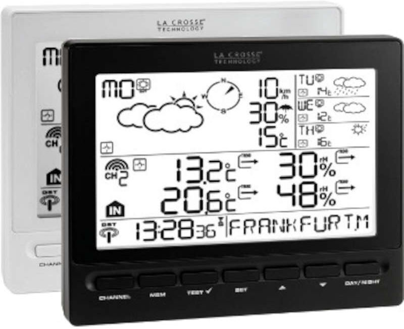 LA CROSSE TECHNOLOGY Station Météo  DCF77 Previsions  à 3 Jours  +TH LA CROSSE TECHNOLOGY WM5300 LA CROSSE TECHNOLOGY Station Météo  DCF77 Previsions  à 3 Jours  +TH LA CROSSE TECHNOLOGY WM5300