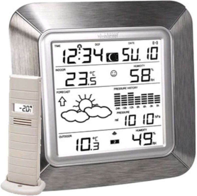 LA CROSSE TECHNOLOGY Station Météo  Thermo/hygro phases de lune - IT+ LA CROSSE TECHNOLOGY WS9057-IT+