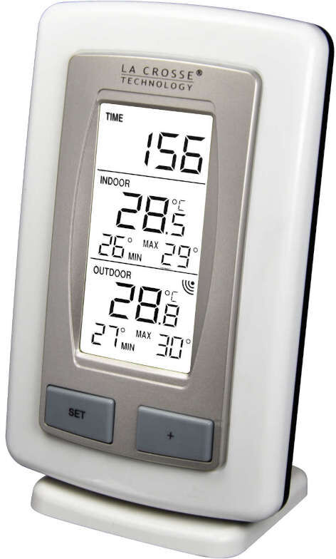 LA CROSSE TECHNOLOGY Thermomètre  sans fil  en IT+ avec mini maxi permanents LA CROSSE TECHNOLOGY WS9245-It+ LA CROSSE TECHNOLOGY Thermomètre  sans fil  en IT+ avec mini maxi permanents LA CROSSE TECHNOLOGY WS9245-It+