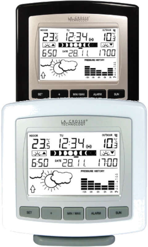 LA CROSSE TECHNOLOGY Station Météo  Thermo sans fil  en IT+ phase de lune LA CROSSE TECHNOLOGY WS9251-IT+ LA CROSSE TECHNOLOGY Station Météo  Thermo sans fil  en IT+ phase de lune LA CROSSE TECHNOLOGY WS9251-IT+