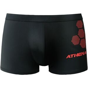 Athena Boxer de bain sport Athena - S - Noir - AthenaAvec sa sérigraphie contrastée et sa coupe classique, le boxer de bain Athena® soigne son style. Idéal pour vos pratiques sportives soutenues comme plus décontractées, il est doublé pour répondre aux cr