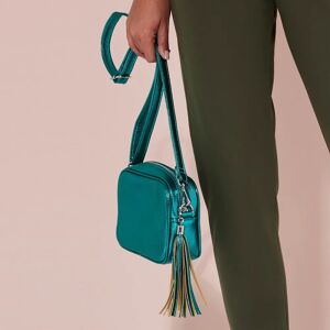 Blancheporte Sac irisé à bandoulière, pompon - BlancheportePompon et brillant ! Halte à la monotonie, ce sac irisé a le pouvoir de changer le quotidien : porté à la main ou en bandoulière, il est imbattable pour accessoiriser un total look noir ou jean !T