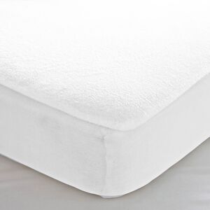 Protège-matelas absorbant molleton coton recyclé bonnets 29 cm - BlancheporteProtégez