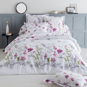 Blancheporte Linge de lit Pretty coton - BlancheporteElégance et charme sont de mise avec ce superbe linge de lit en pur coton sublimé d’un bel imprimé fleurs lumineux …Housse de couette 2 personnesonnes : 260x240cmBlanc