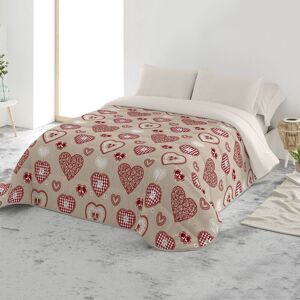 Blancheporte Couette microfibre imprimée chalet 200 g/m² - BlancheporteAmbiance montagne garantie avec cette couette chaude et épaisse, rehaussée d'un imprimé chalet beige et rouge. Décorative et pratique, elle peut s’utiliser sans housse !Couette 2 perso