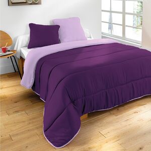 Blancheporte Couette bicolore microfibre 350g/m2 - BlancheporteUne couette bicolore aux couleurs fraîches et au toucher peau de pêche extra doux. Nouveau : les coussins et oreillers assortis.Oreiller : 60x60cmViolet