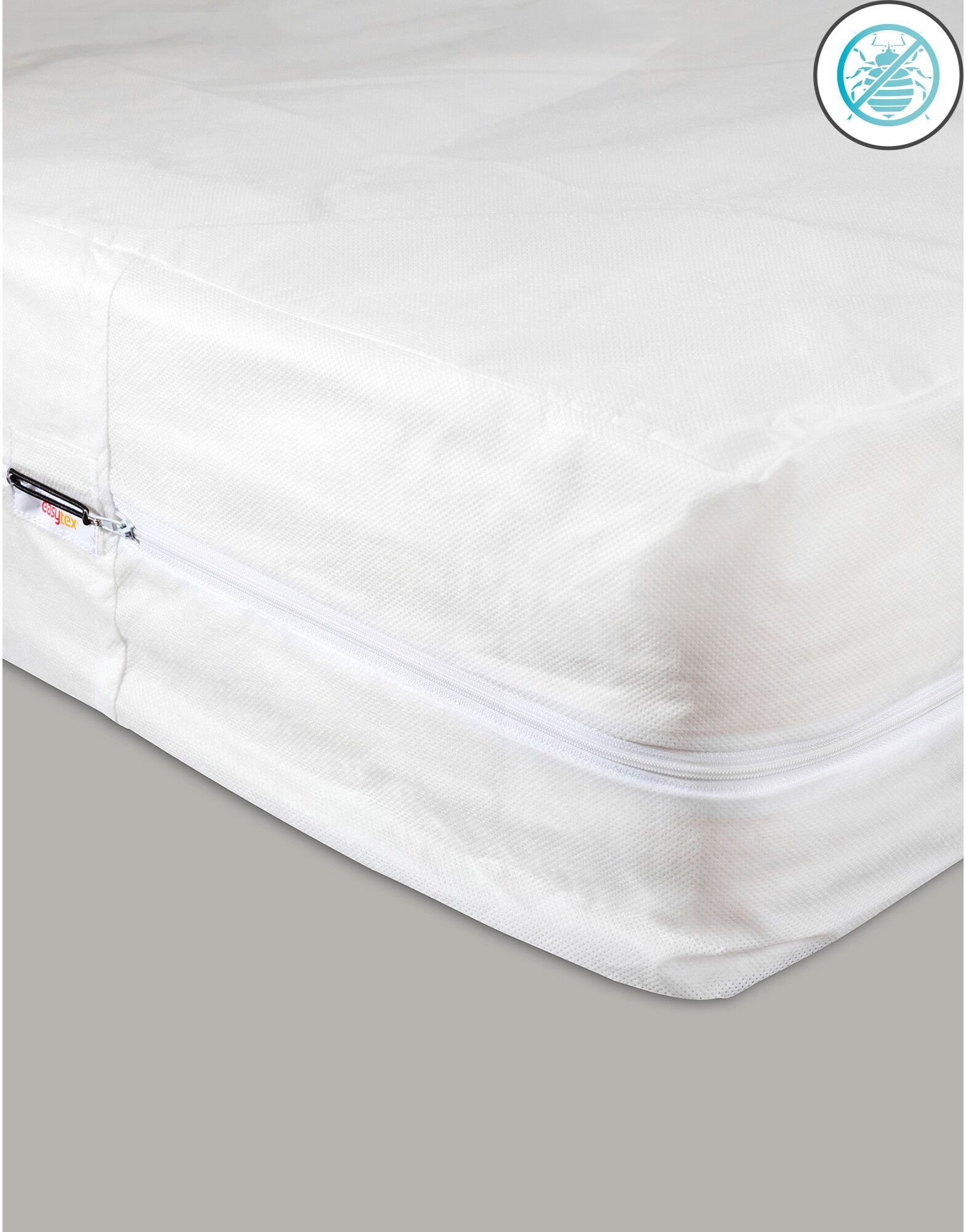 Blancheporte Protège-matelas semi-jetable anti-punaises de lit - BlancheporteCe protège-matelas est la solution idéale pour éviter une contamination pour protéger votre matelas des punaises de lit ! Simple d'utilisation et hermétique, il offre une protection efficace grâce à un traitement inodore à base d'huiles essentielles.Rénove matelas 2 personnes : 140 x 190cmBlanc