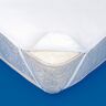 Protège matelas santé molleton plateau - BlancheporteMis au point par Blancheporte pour un lavage et un séchage optimum, ce protège matelas forme plateau en molleton imperméable peut être lavé à 95°... et il passe même au sèche linge !Protège-matelas 2 pe