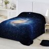 Couette microfibre imprimée Galaxie 200 g/m² - BlancheporteEmbarquez dans un autre univers avec cette couette chaude et épaisse, rehaussée d'un imprimé galaxie pour plus d'originalité !Couette 1 personne : 140x200 cmBleu