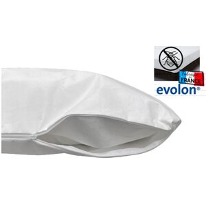 Housse intégrale d'oreiller Evolon® - BlancheporteAnti-acariens, anti-punaises de lit et