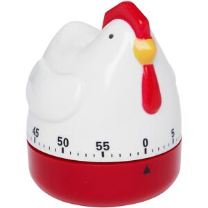 Blancheporte Minuteur poule - BlancheporteCette petite cocotte travaille pour vous ! Munie d'un minuteur, elle surveille vos cuissons et vous alerte quand le temps est écoulé !UnitéBlanc