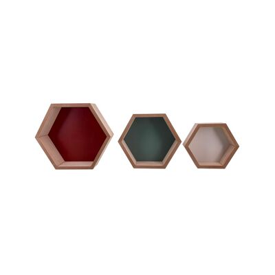 Blancheporte Etagères hexagonales - lot de 3 - BlancheporteUn joli