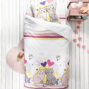 Blancheporte Linge de lit enfant à motifs chats Chamour 1