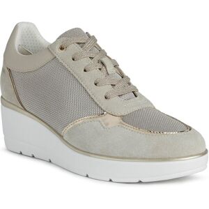 Geox Baskets compensées Ilde beige - 40 - Beige - GeoxSouples, confortables et chic, les baskets compensées Ilde offrent praticité et bien-être pour la vie de tous les jours.40Beige