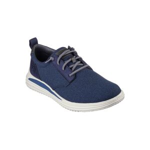 Skechers Baskets PROVEN GLADW - 41 - Bleu - SkechersConfort fiable et style classique modernisé se combinent dans les Skechers® Proven-Gladwin. Ce modèle de baskets à enfiler Classic Fit présente une tige en tissu tissé, à enfiler avec des lacets extensib