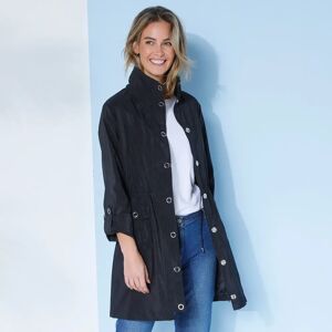 Blancheporte Parka à capuche déperlante - BlancheporteCoup de coeur pour cette parka ultra féminine et élégante dotée de multiples détails astucieux, sans oublier sa jolie couleur irisée très mode ! Parfaite pour vous accompagner toute la saison.46Noir